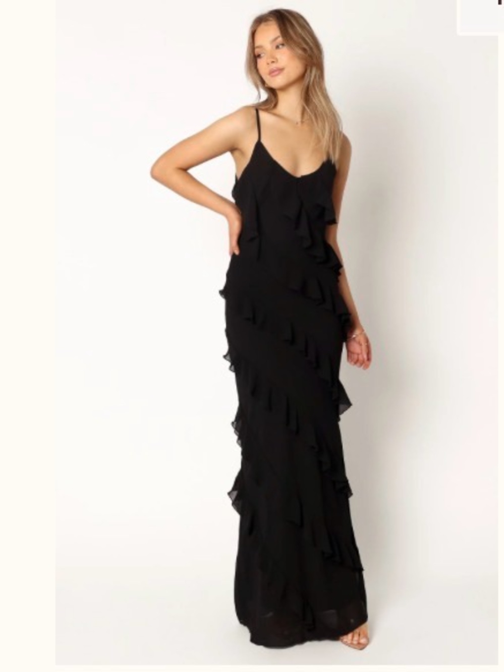 Petal & Pup Ciao Ruffle-Trim Maxi Dress